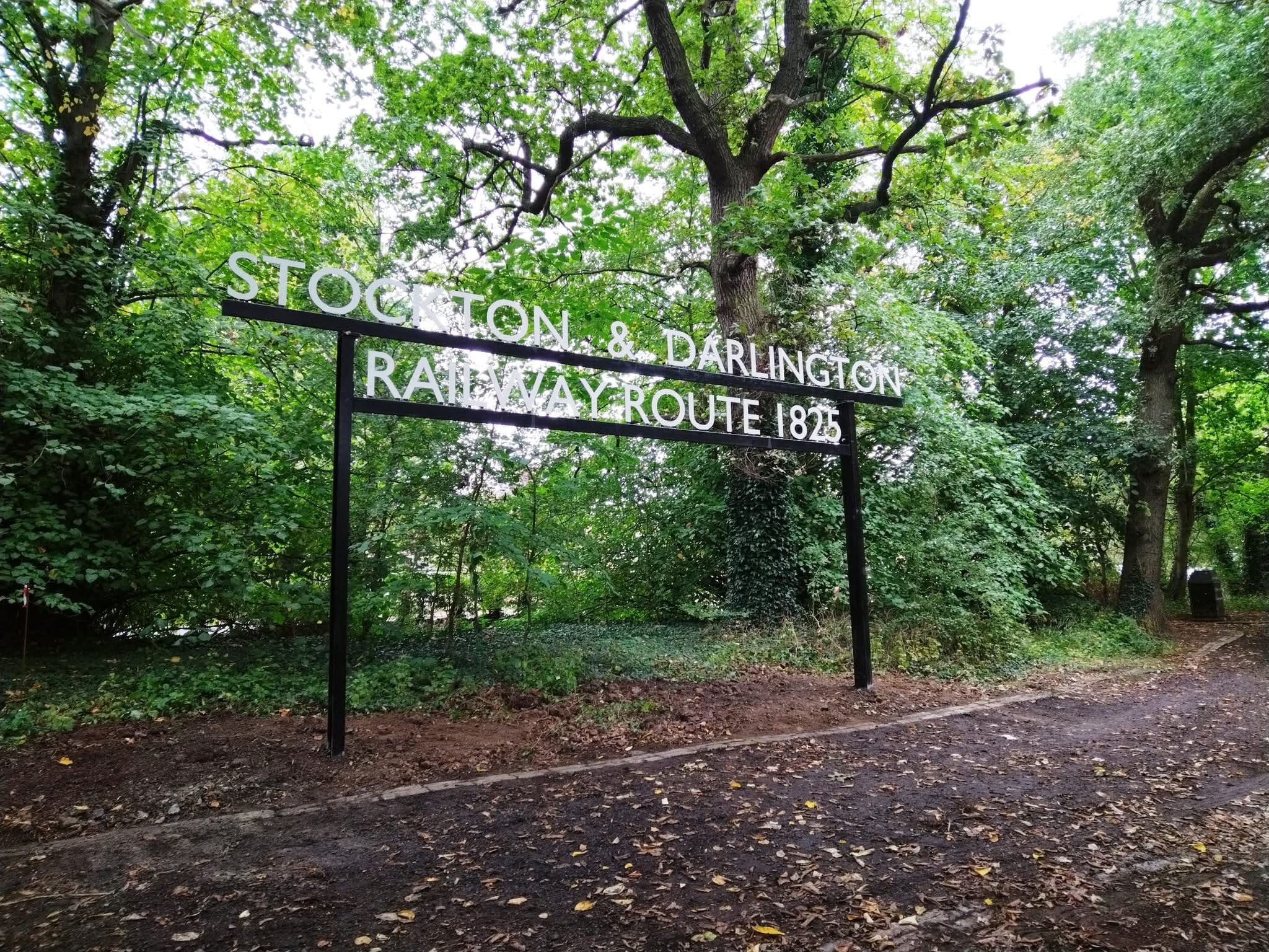 S&DR Original Route Sign Preston Park