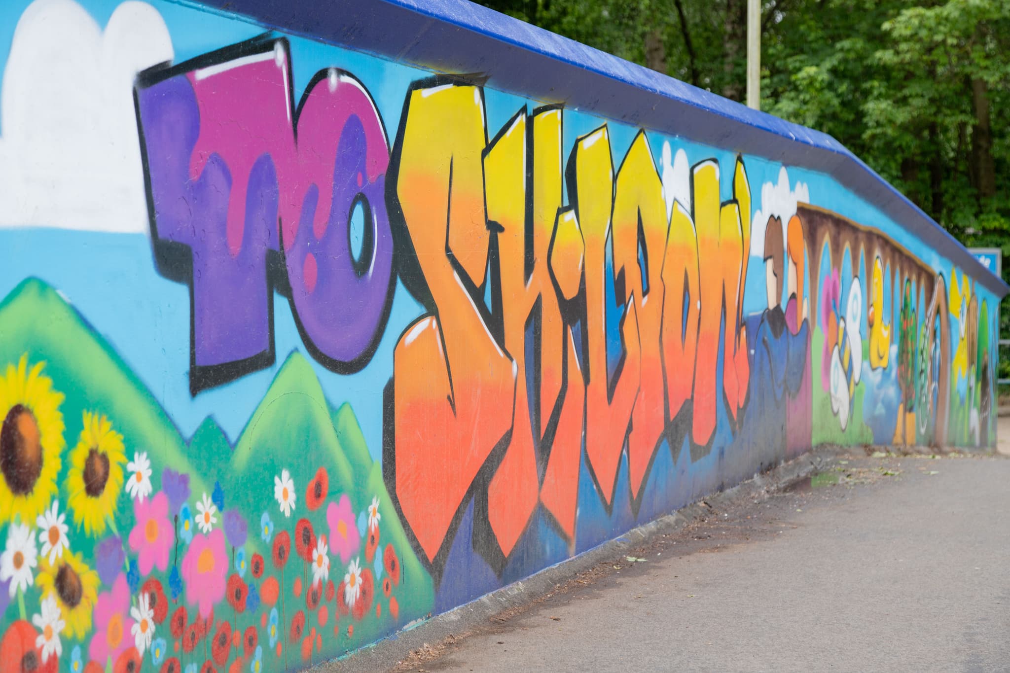 Shildon Footbridge Wall Art